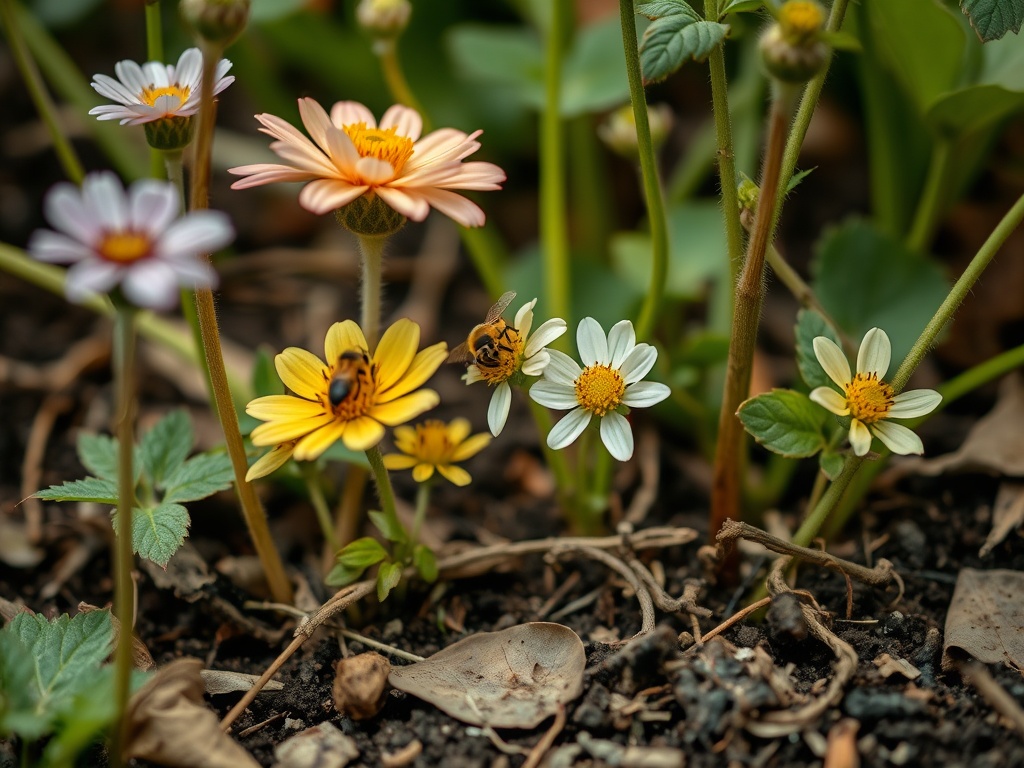 How to Create Habitat for Bees and Beneficial Insects